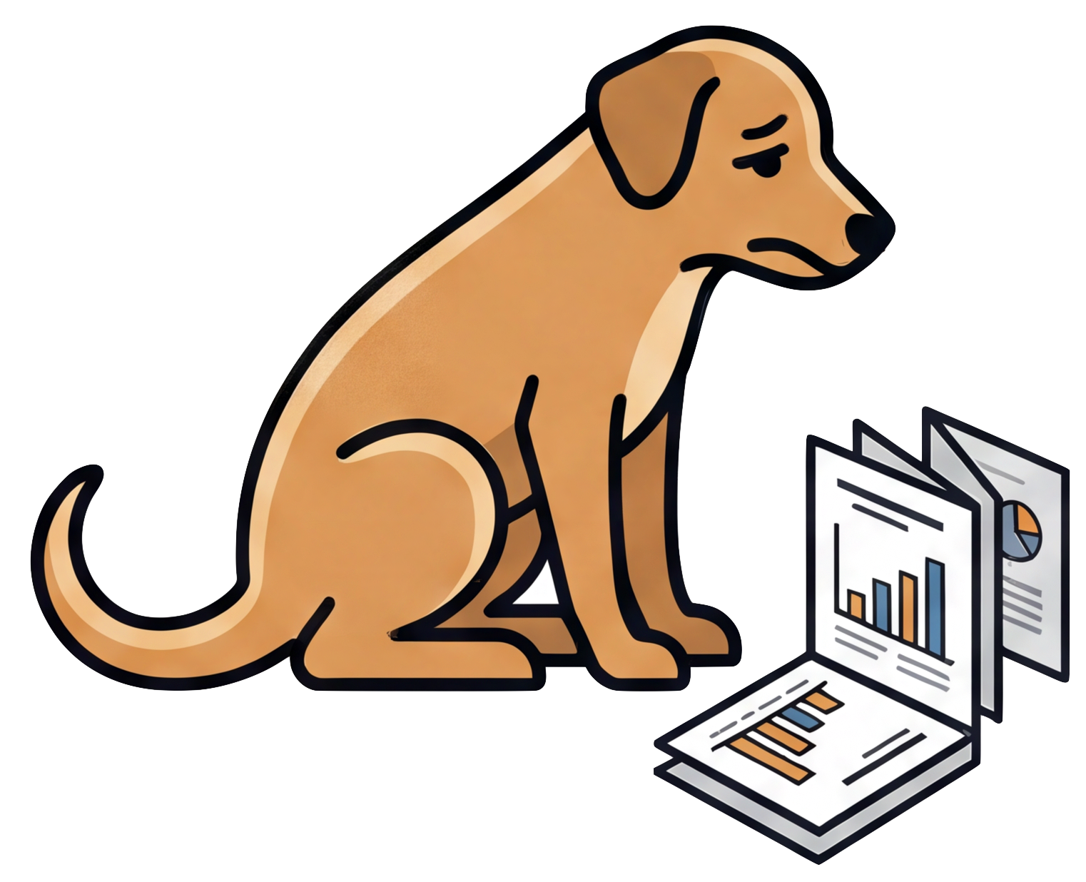 Dog illustration